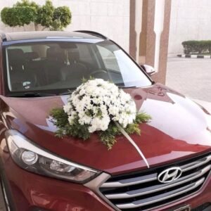 بوكيه سياره مدور والاربع ابواب