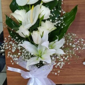 جرب طبيعي ورد انتريم وليليم ابيض